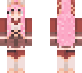 outrider amber but pink hair