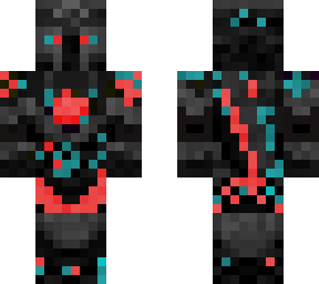 red and blue warrior