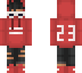 red stylish skin