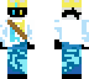 snow ninja with crown