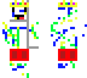 the odd ones out color splater with crown