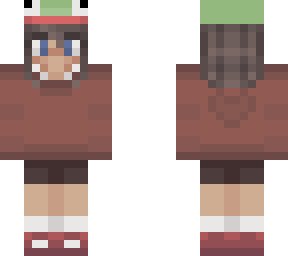 warm frog girl