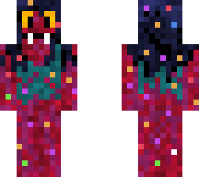 bitbitey v1.5 - nether (torn teal rag + confetti)