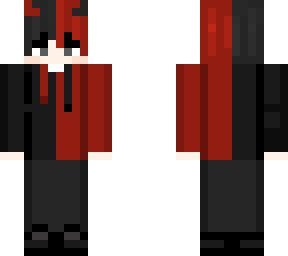 black n red demon boy