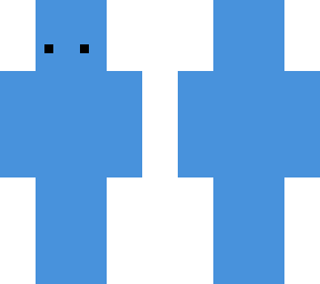 blue man