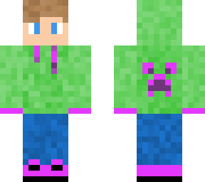 creeper hoodie (me)