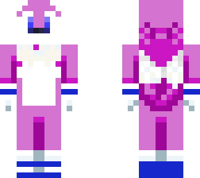 custom purple tails oc