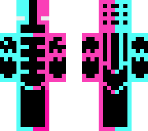destroyed neon bot