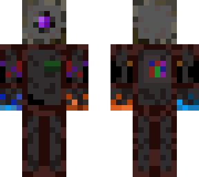 dirty robot skin (no outer layer)