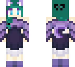 elegant purple dress