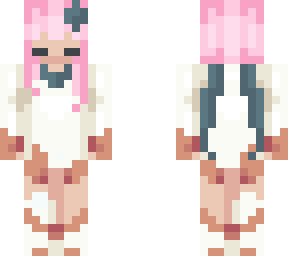 emergency food paimon but with pink hair