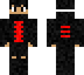 masked black emo boy (fixed)