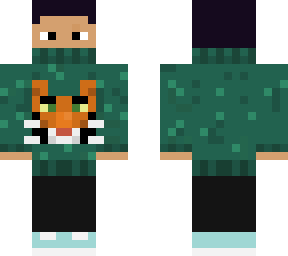 my minecraft skin fixed again!!