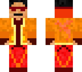 my youtube skin (fire)