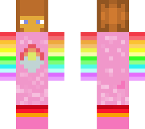 rainbow girl