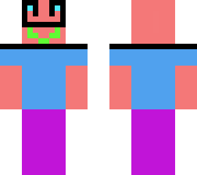 scary pink man