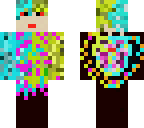 yellow&cyan corrupted