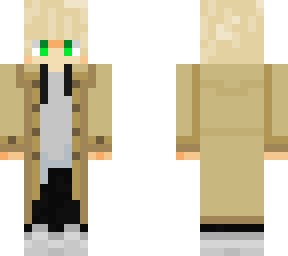 blonde guy with trench coat