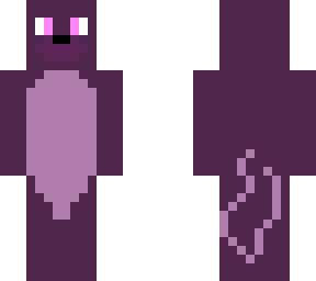 first creation - purple wolf