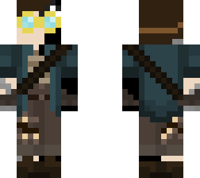 flipping but steampunk but he has his goggles on