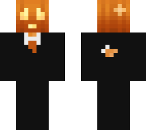 pumpkin in a suit