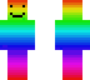 rainbow person