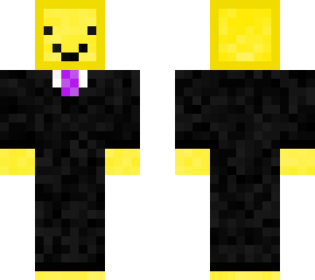 8-bit banana dark suit