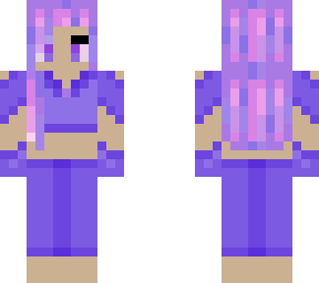 amethyst crystal purple girl