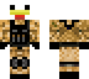 desert chicken soldier
