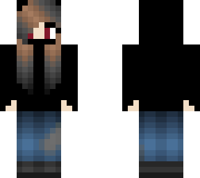 girl with black hoodie and mask