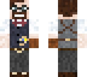 gray vest with pocket watch (season 5 version)