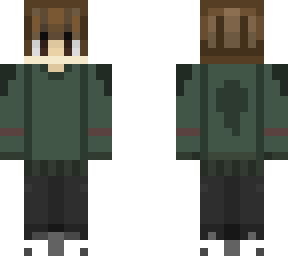 green sweater non binary