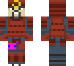 guerrero samurai con ajolote
