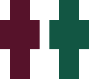 opposite color man