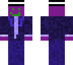 purple suit man
