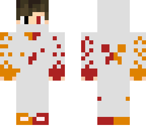 white red orange cool boy