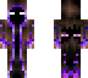 3-d enderman mage with effects