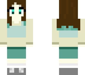 cream and teal girl ver.0.2