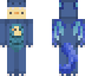 duck in dragon onesie