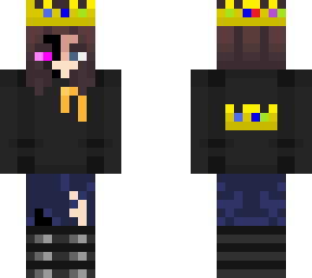 half-enderman base skin