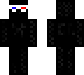 red creeper pixels (3d glasses)