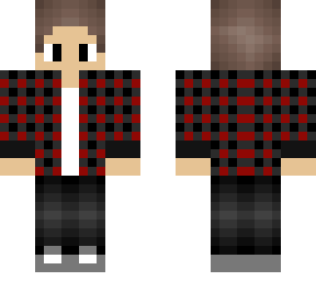 red n black guy