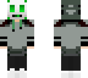 simple guy with a green mask