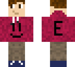 some purple-shirted guy