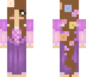 violetag como rapunzel