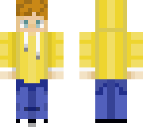 yellow hoodie