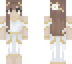 -+a goddess in white+-