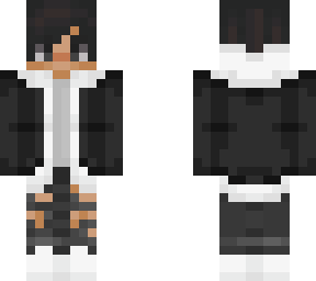 black and white jacket boy