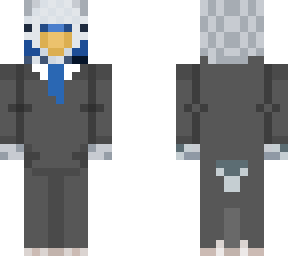budgie with suit