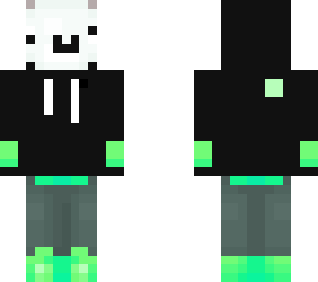green is sweater